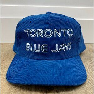 Vintage TWINS Toronto Blue Jays Corduroy Adjutable Baseball Hat One Size